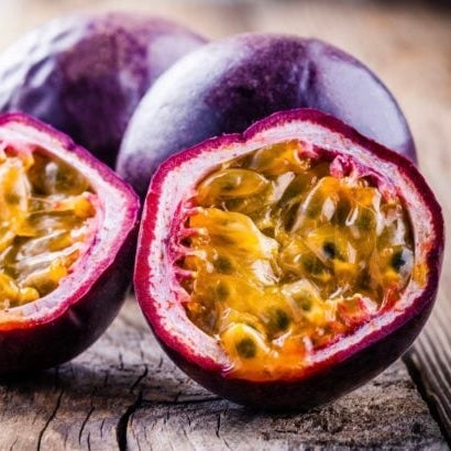 Cœur fondant pailletée FRUIT DE LA PASSION