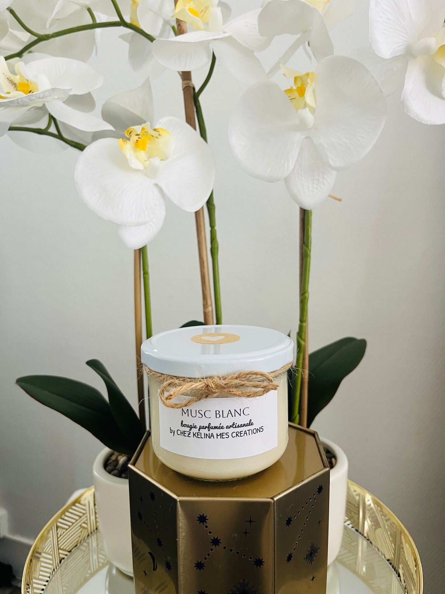 Bougie 150g MUSC BLANC