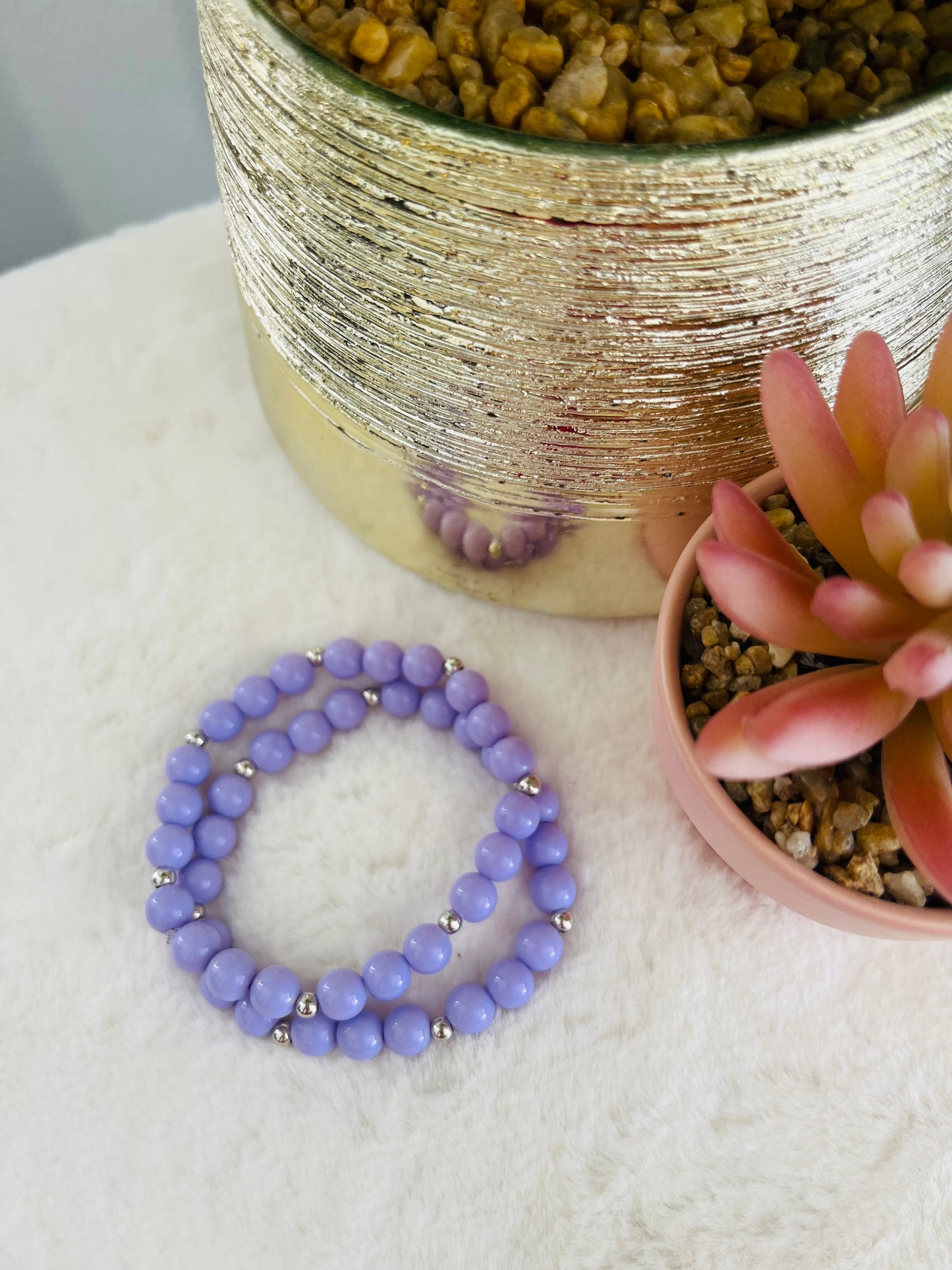 Bracelet MARGOT violet parme