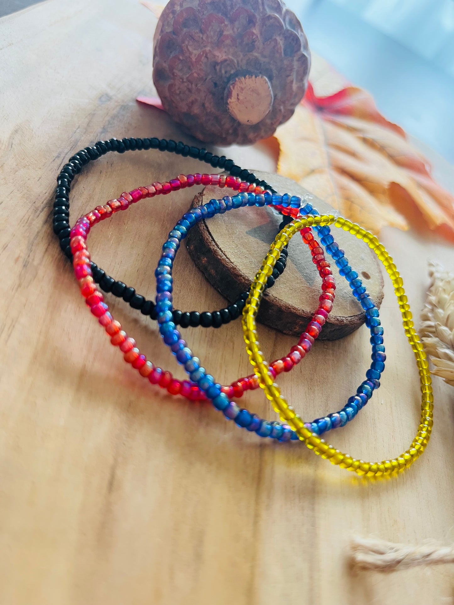 Bracelet ROCAILLE transparent