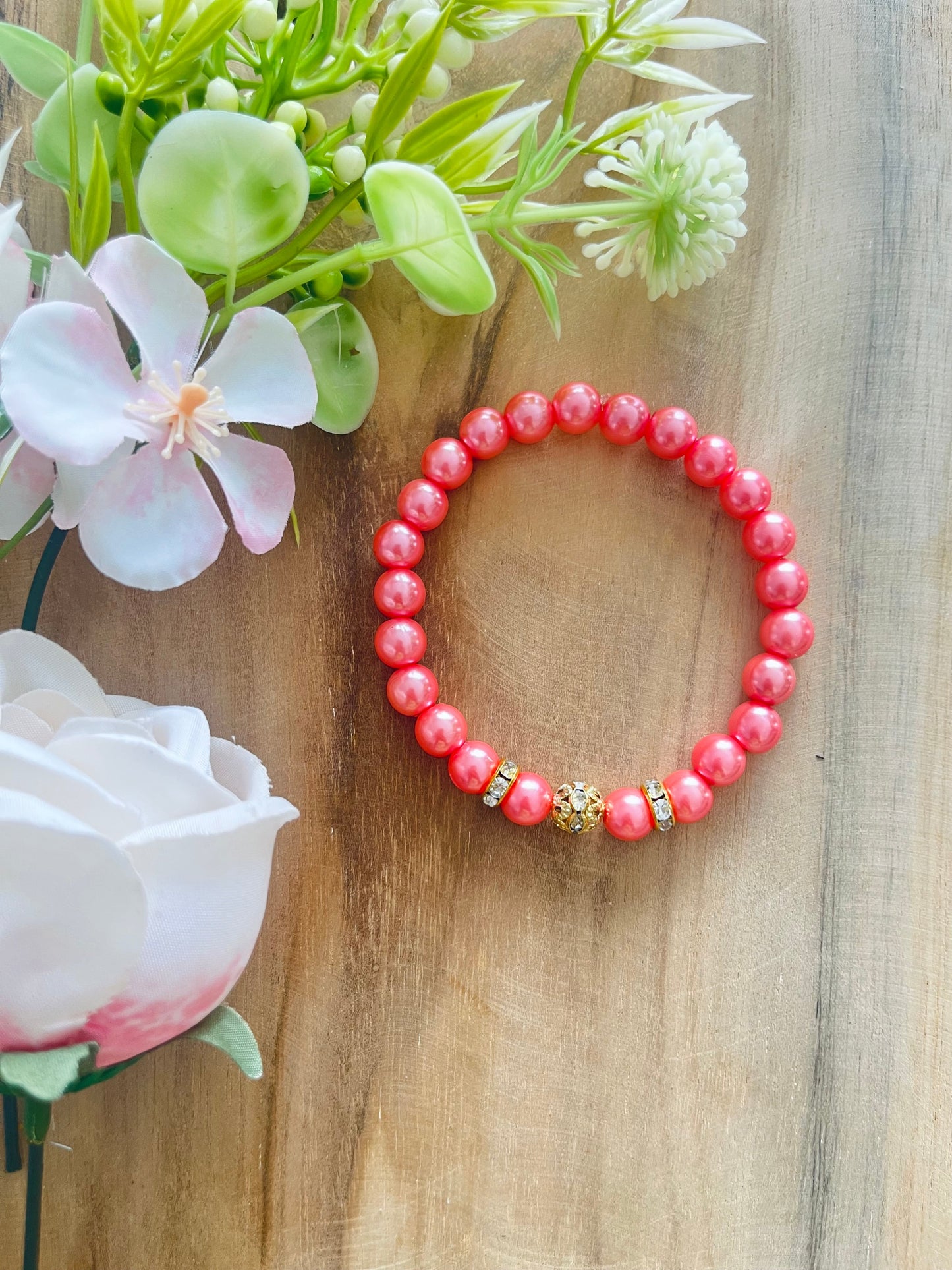 Bracelet MELANIE corail