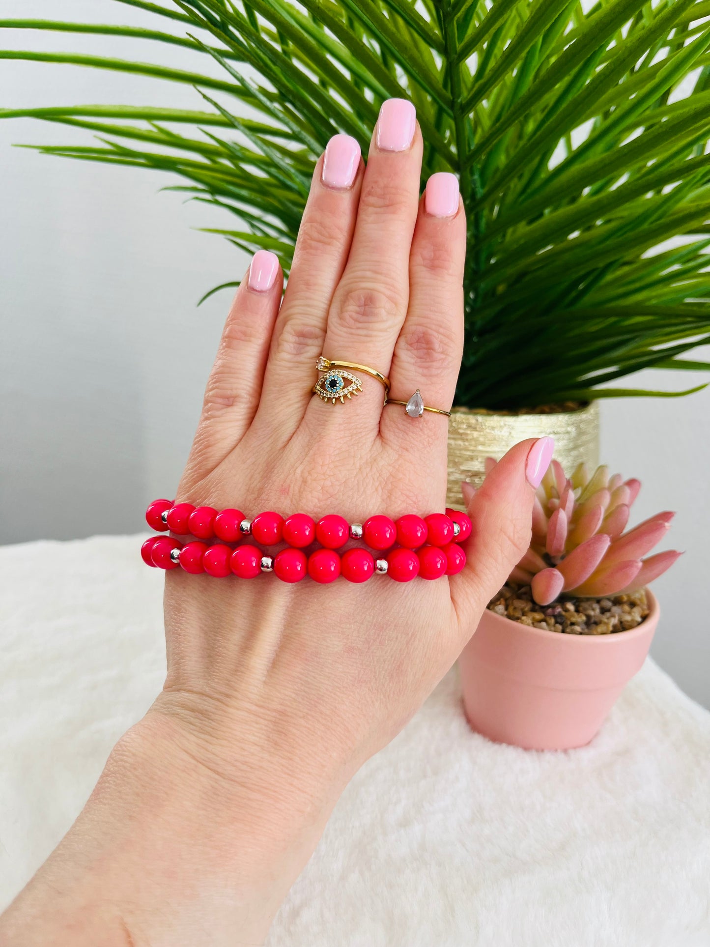 Bracelet MARGOT rose fuschia