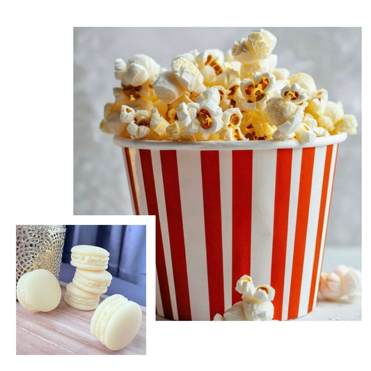 Macaron fondant POP CORN