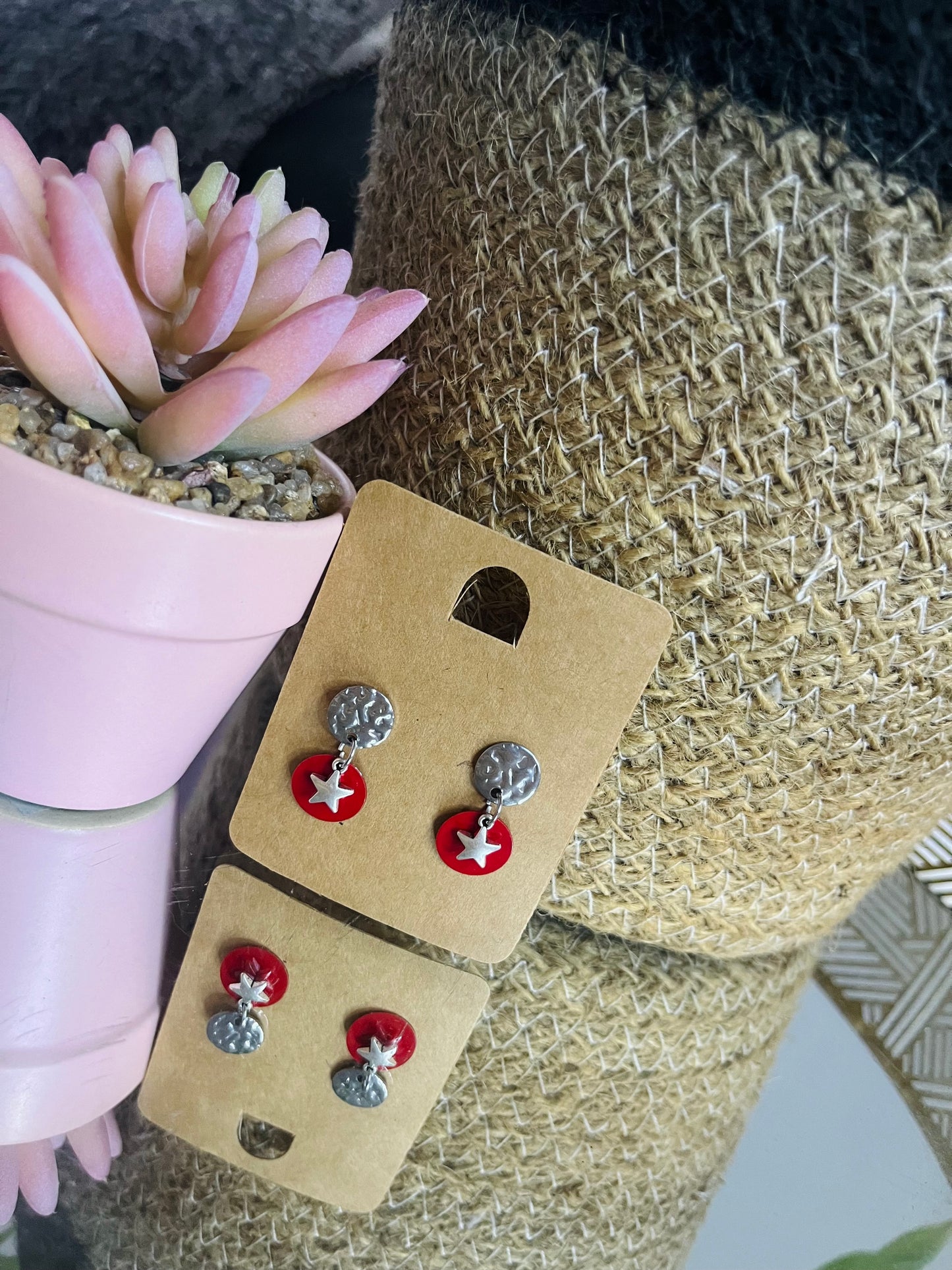 Boucles d’oreilles ELISA