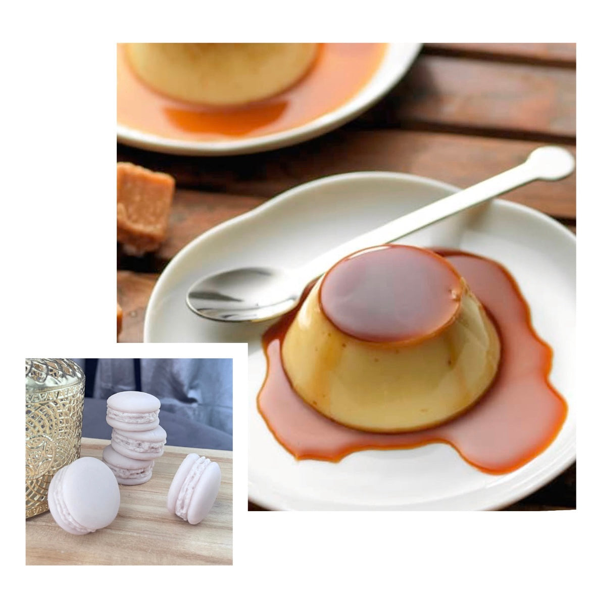 Macaron fondante CRÈME CARAMEL