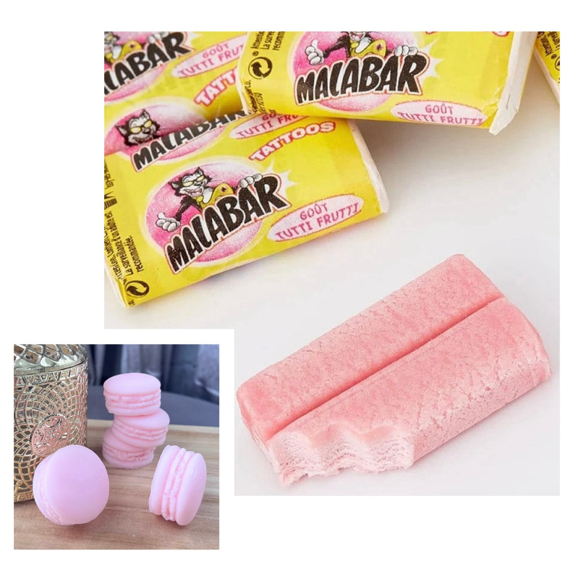 Macaron fondant MALABAR FRAISE