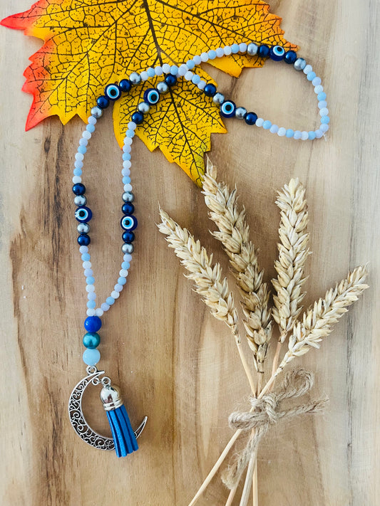 Bijou de voiture LALY bleu