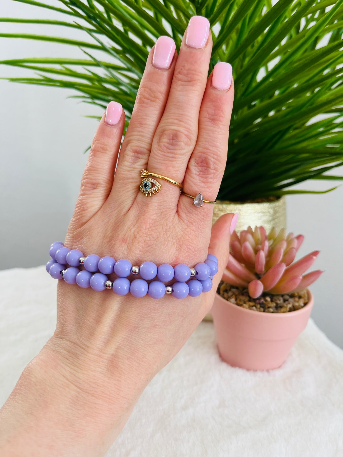 Bracelet MARGOT violet parme
