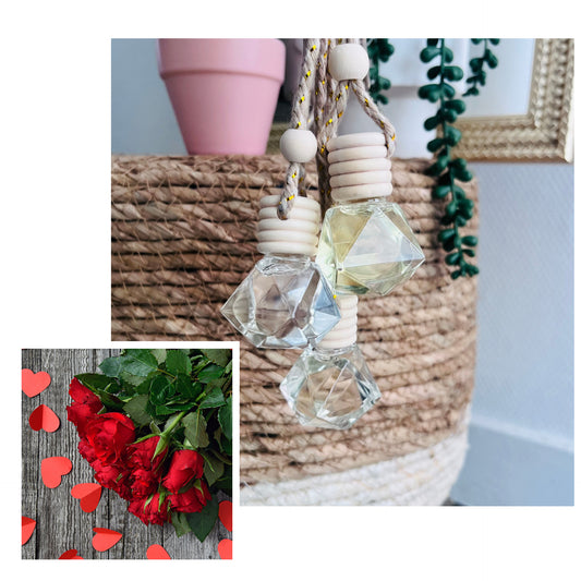 Diffuseur de parfum à suspendre PÉTALES DE ROSE