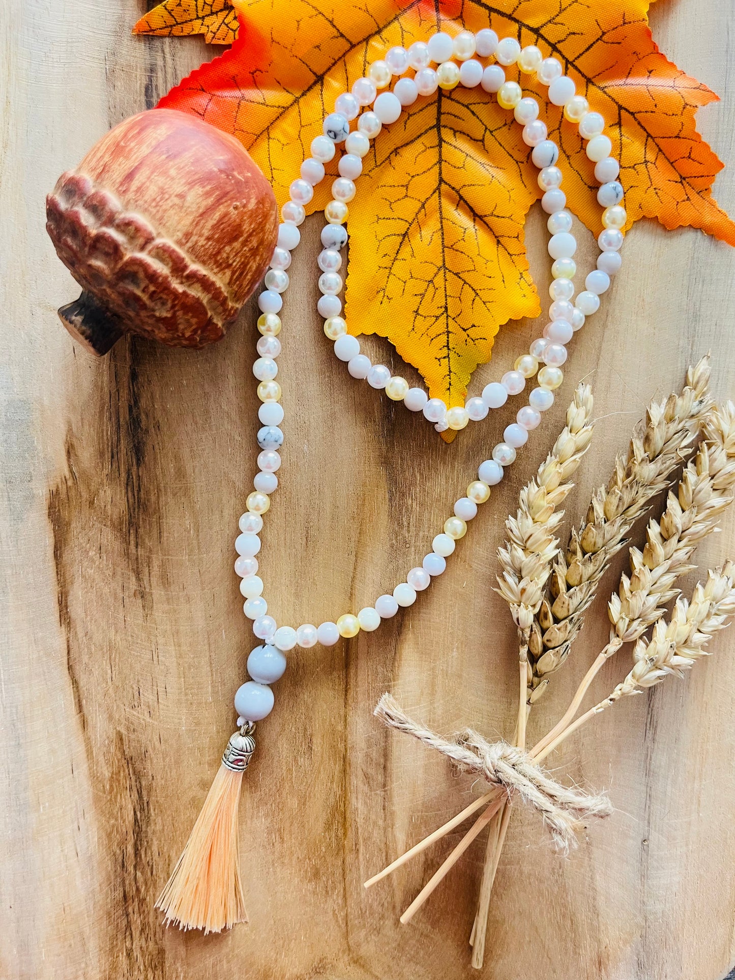 Bijou de voiture ALBA blanc