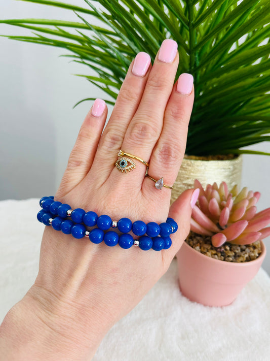 Bracelet MARGOT bleu roi