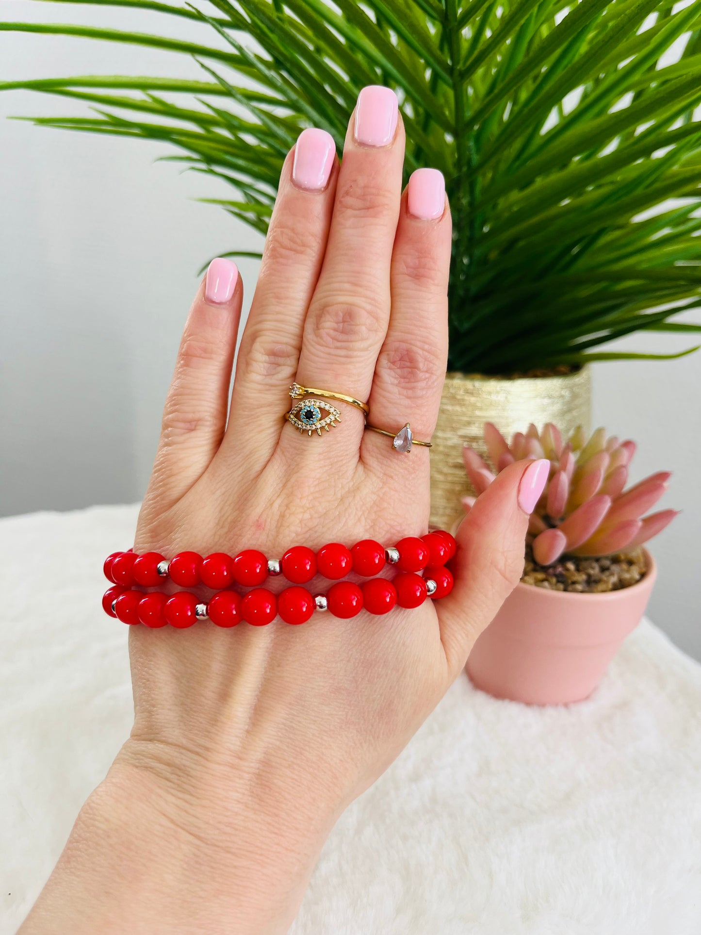 Bracelet MARGOT rouge