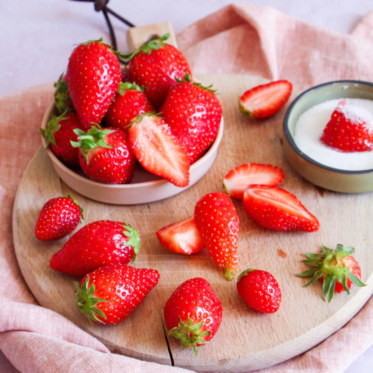 Macaron fondant FRAISE