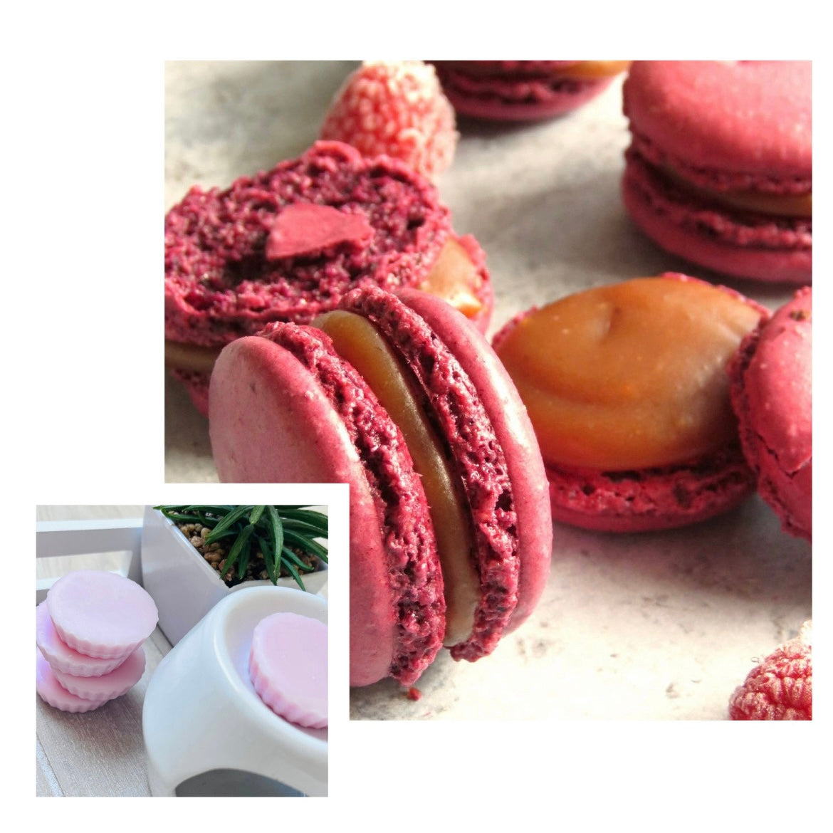 Tartelette fondante FRAMBOISE CARAMEL