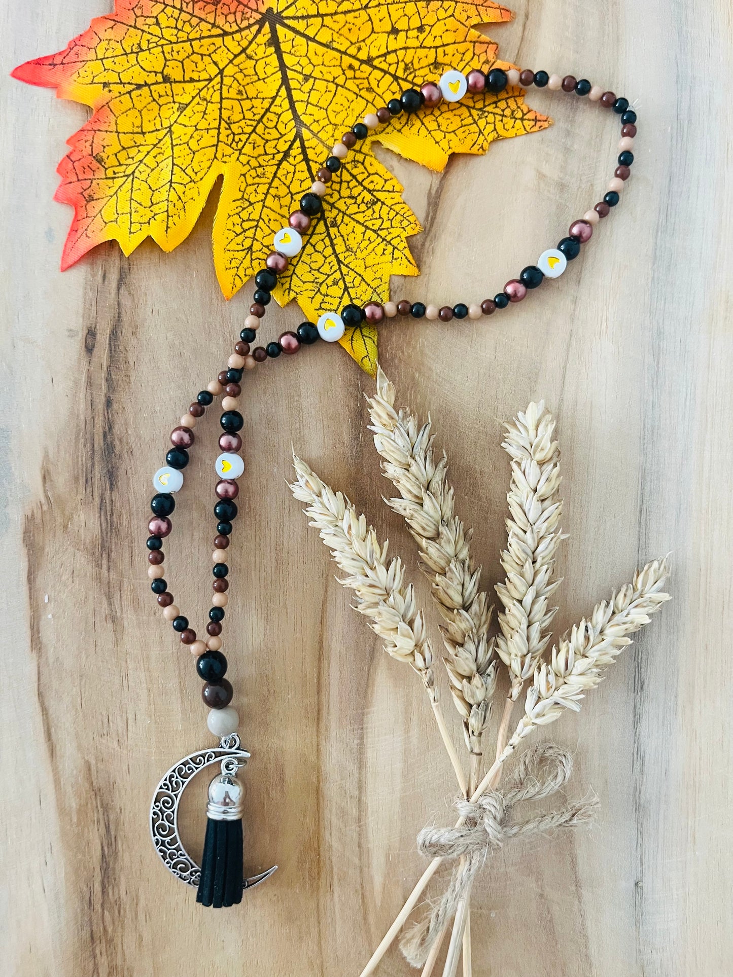 Bijou de voiture LALY noir/marron