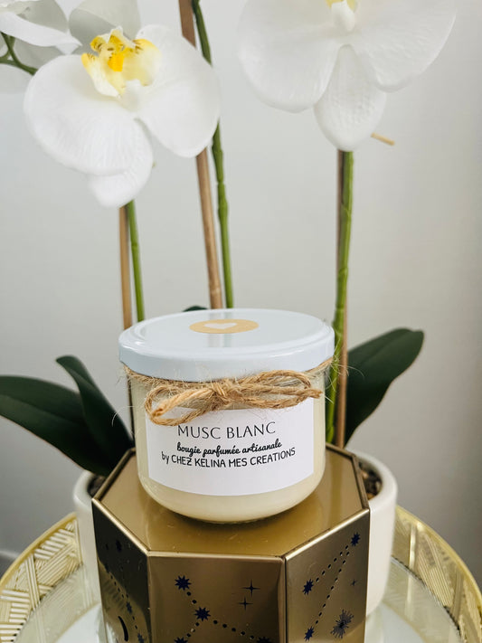 Bougie 150g MUSC BLANC