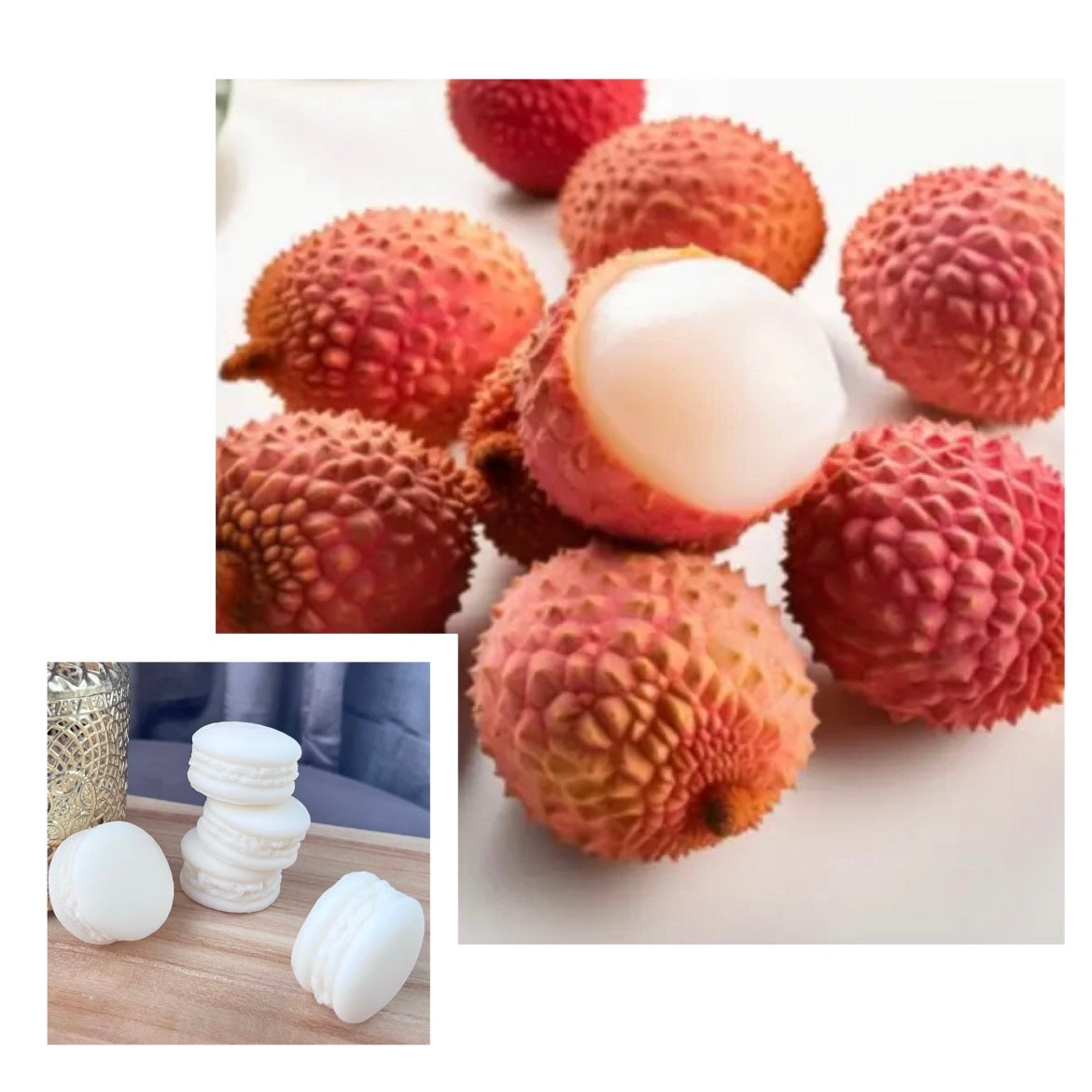 Macaron fondant LITCHI