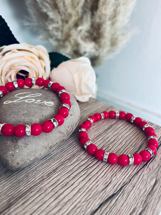 Bracelet ALEXANDRA rose fuchsia