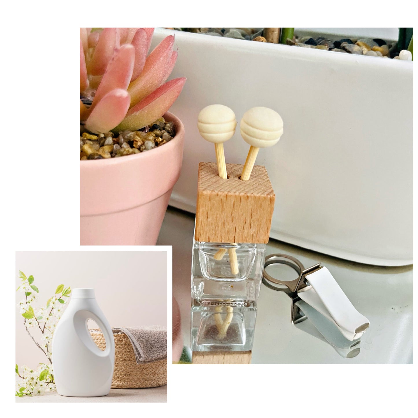 Diffuseur de parfum à tiges LESSIVE