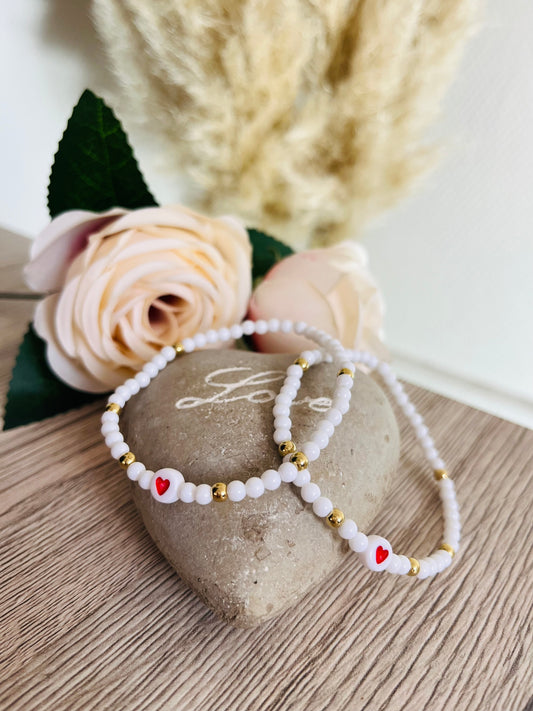Bracelet VALENTINA blanc