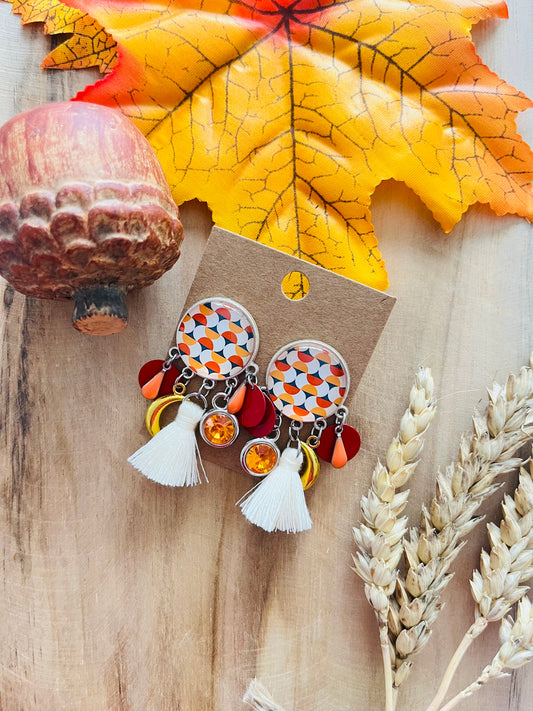 Boucles pendantes CAPUCINE