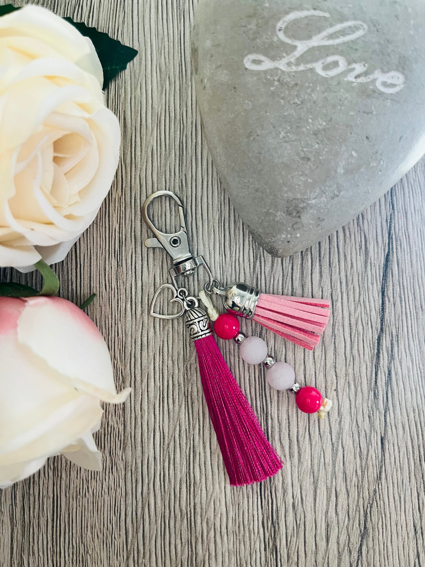 Accessoire CŒUR PUR rose