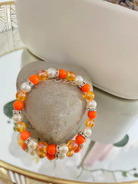 Bracelet ALEXANDRA orange